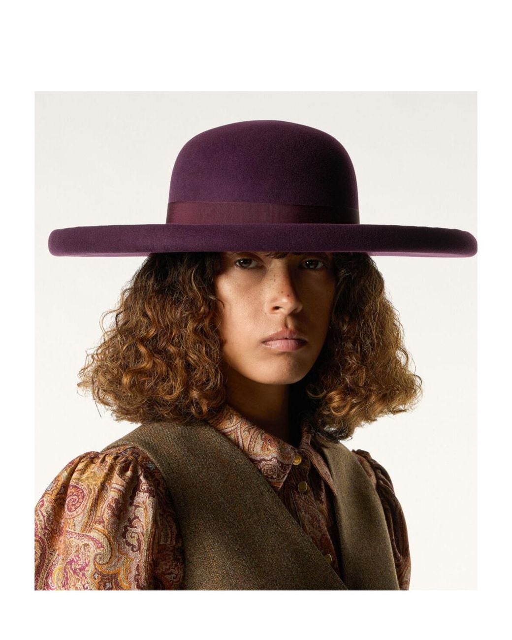 Loro Piana Purple Georgia Hat