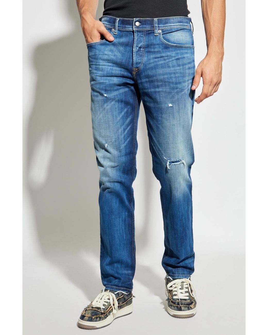 DIESEL Blue 2023 D-Finitive L32 Jeans for men