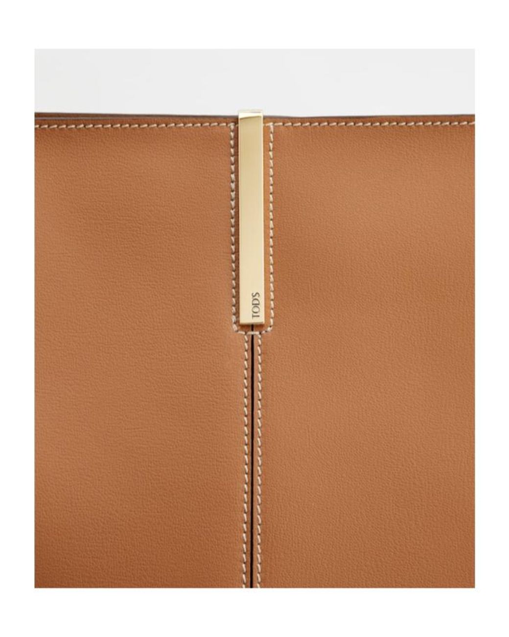 Tod's Brown Open Top Tote Bag