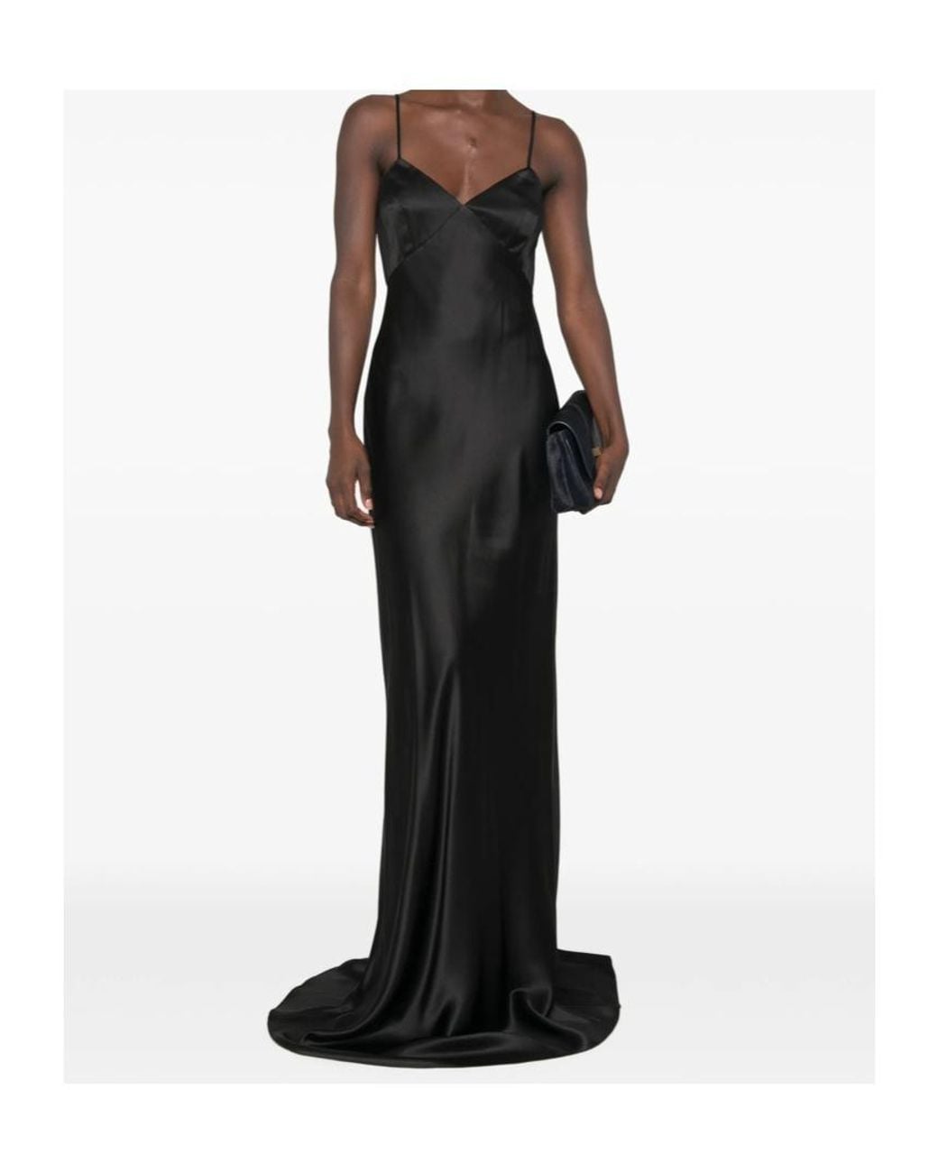 Max Mara Black Slip Dress