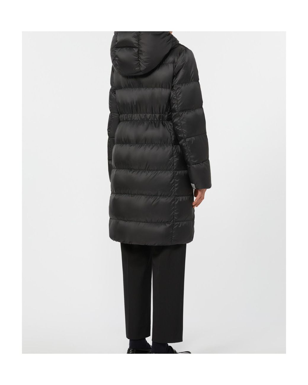 Max Mara Black The Cube Seipar Down Jacket