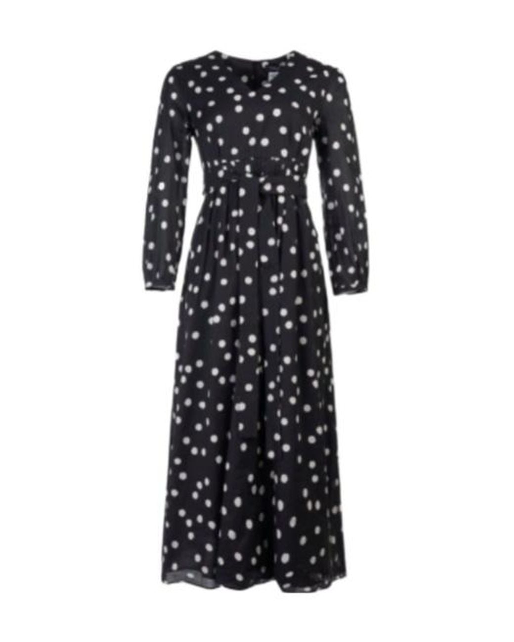 Max Mara Black Long-Sleeved Dress