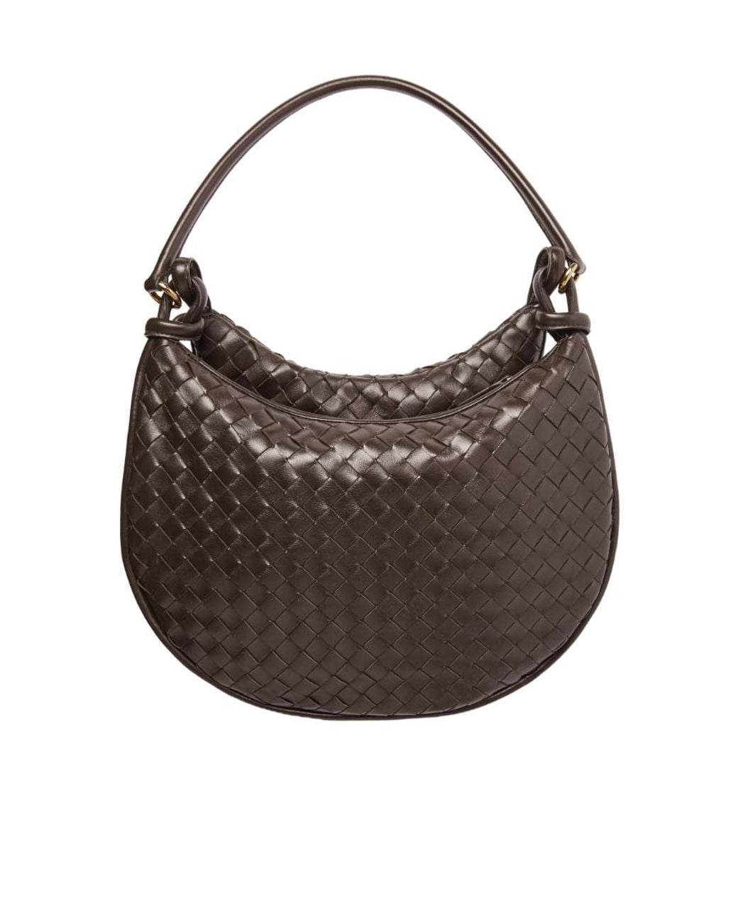 Bottega Veneta Brown Large Intrecciato Shoulder Bag