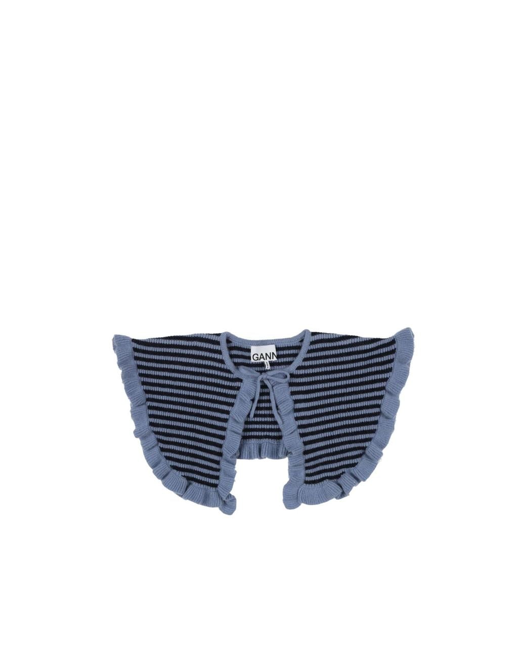 Ganni Blue Scarves Foulards