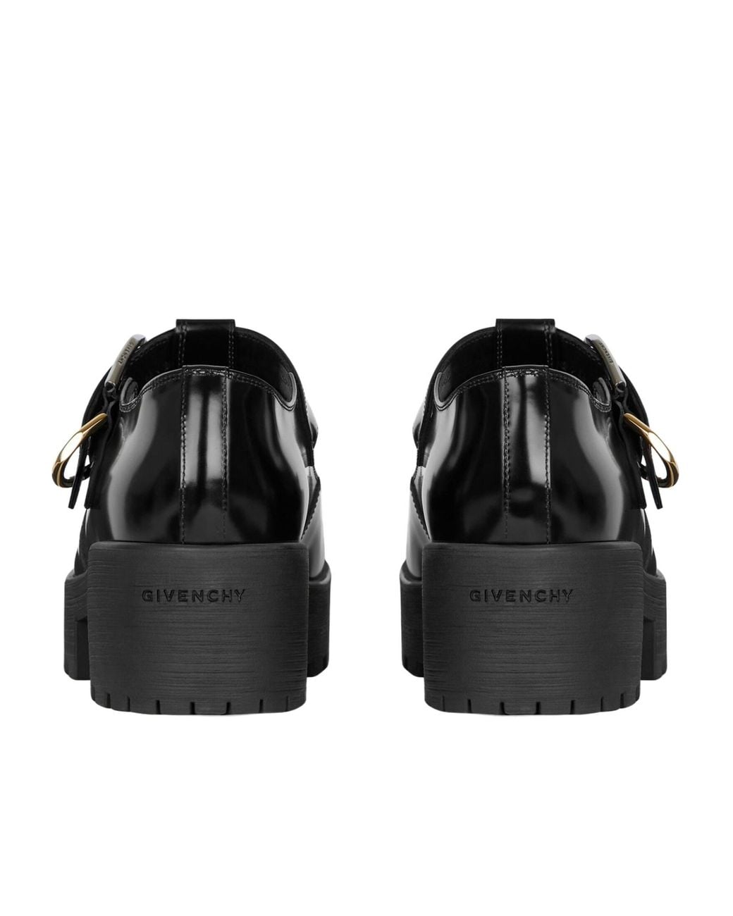 Givenchy Black Voyou Buckled Pumps