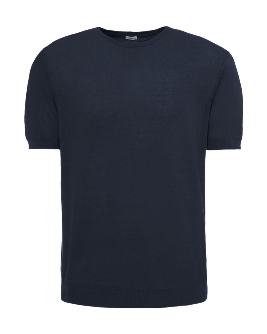 Malo Blue Crew Neck Short-Sleeve T-Shirt for men