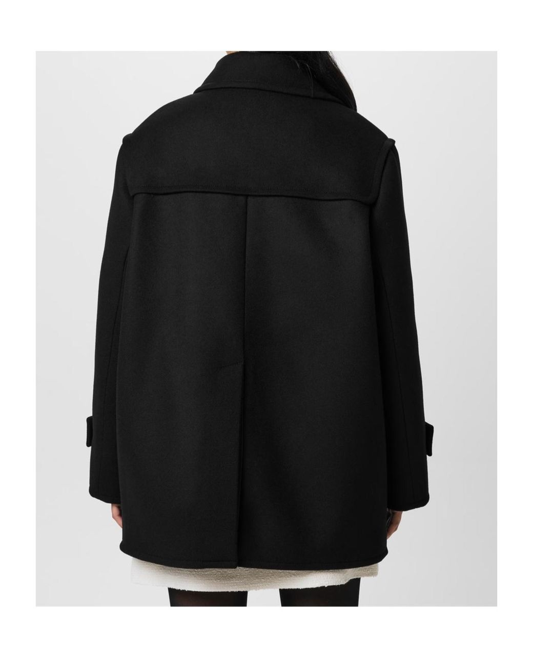 Gucci Black Wool Coat