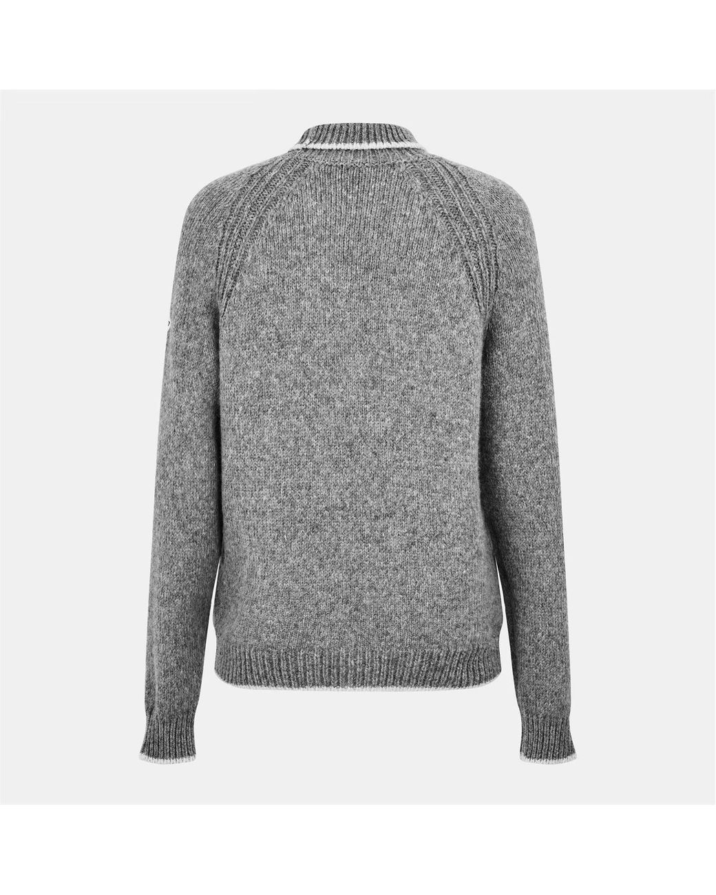 Moncler Gray Knitted Top for men