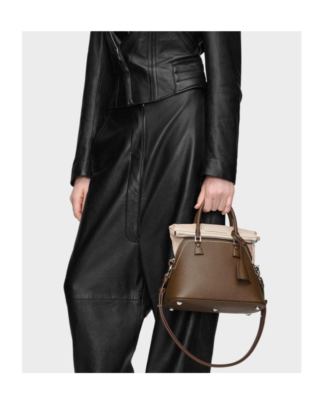 Maison Margiela Brown 5Ac Classique Mini Shoulder Bag