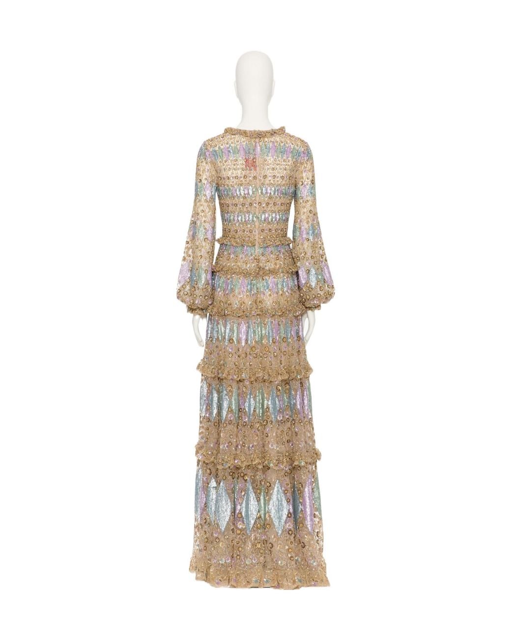 Valentino White V-Neck Dress Dress