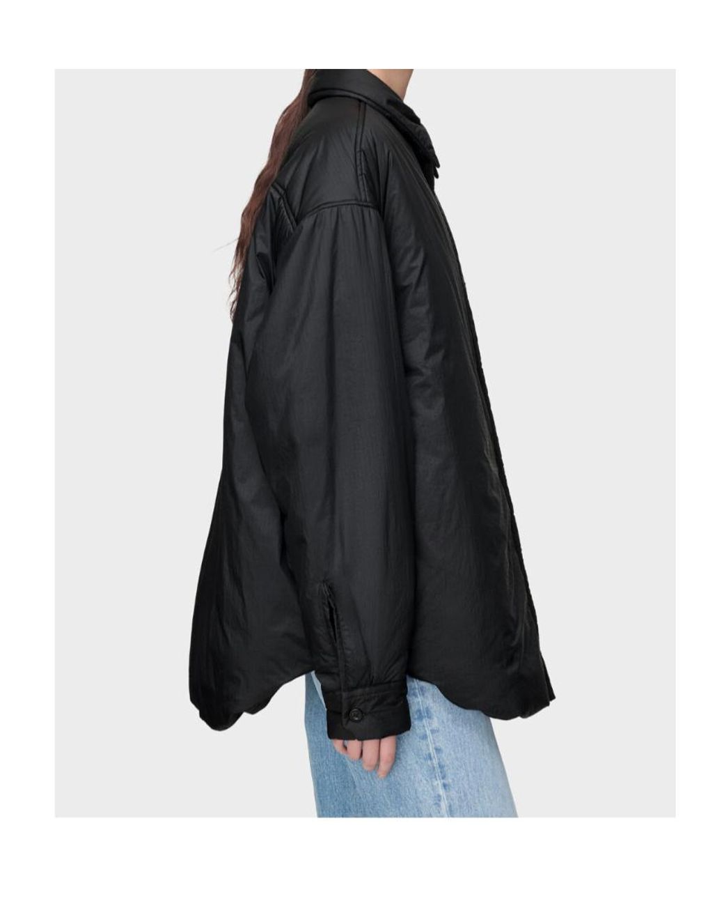 Maison Margiela Black Padded Shirt Jacket