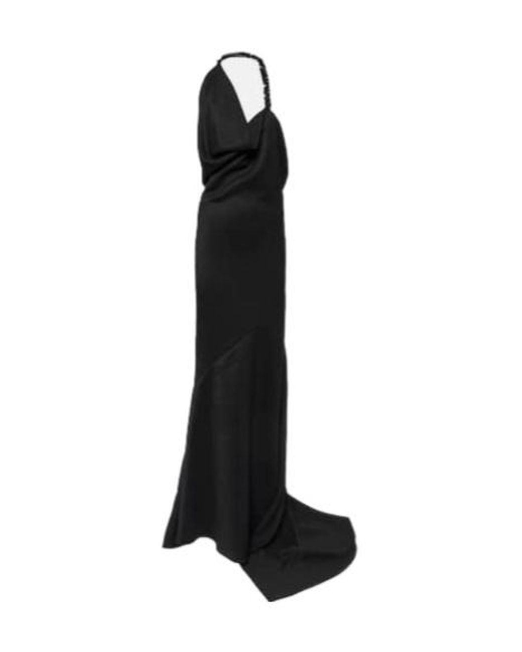 Maticevski Black Desires Draped Embellished Gown
