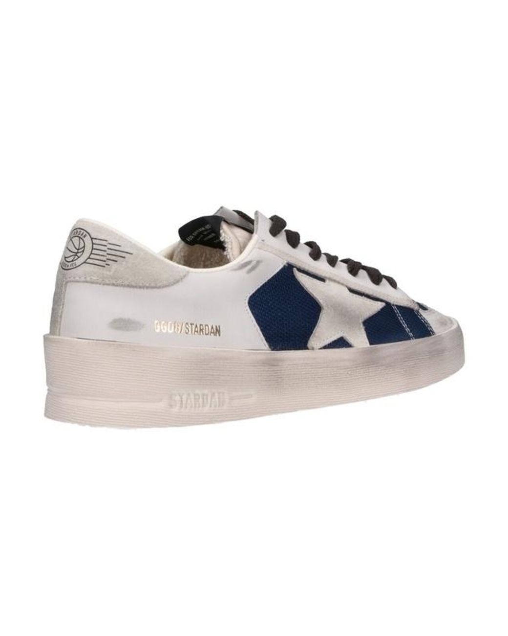 Golden Goose Deluxe Brand Blue Star Low-Top Sneakers for men