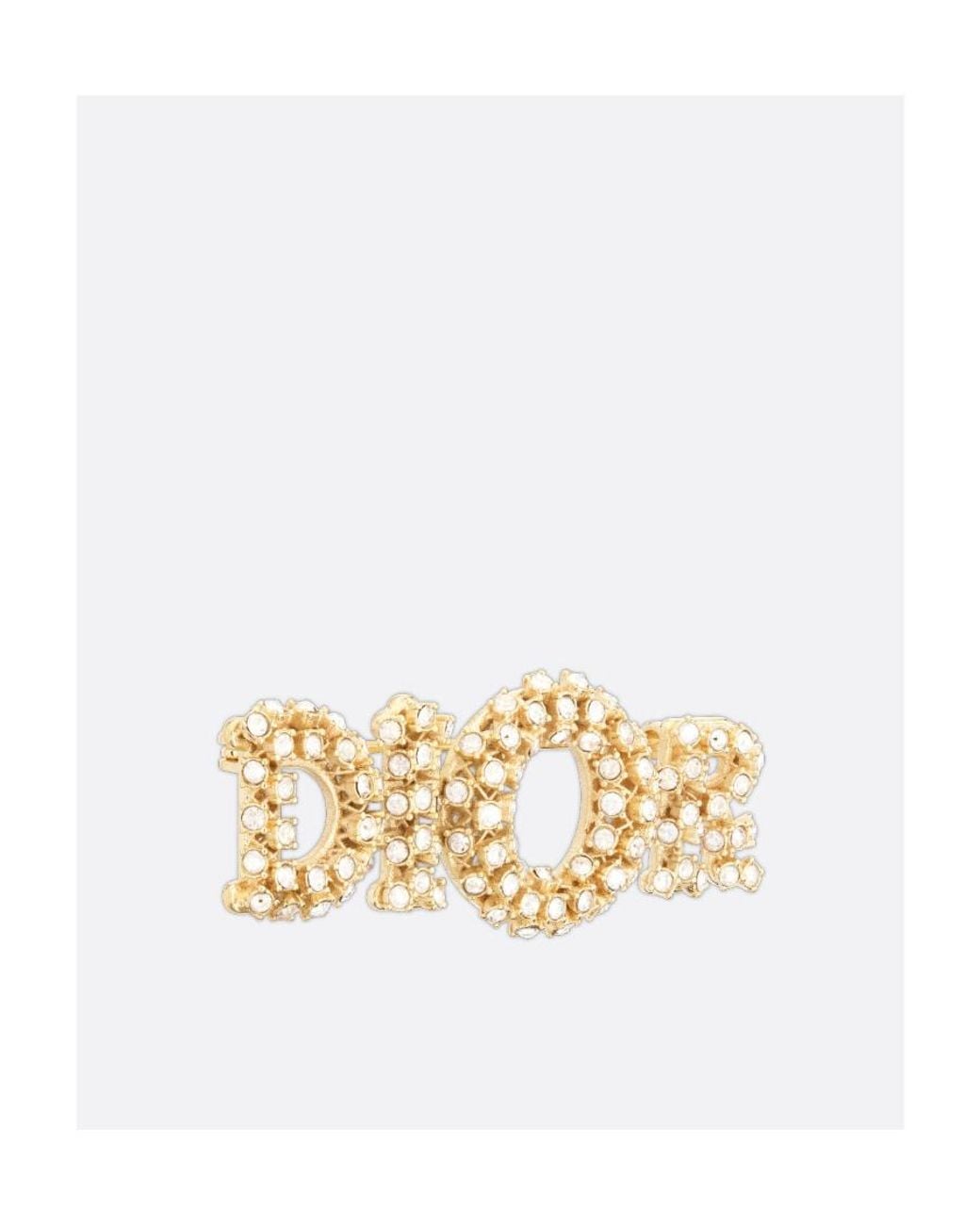 Dior Metallic Lady Brooch