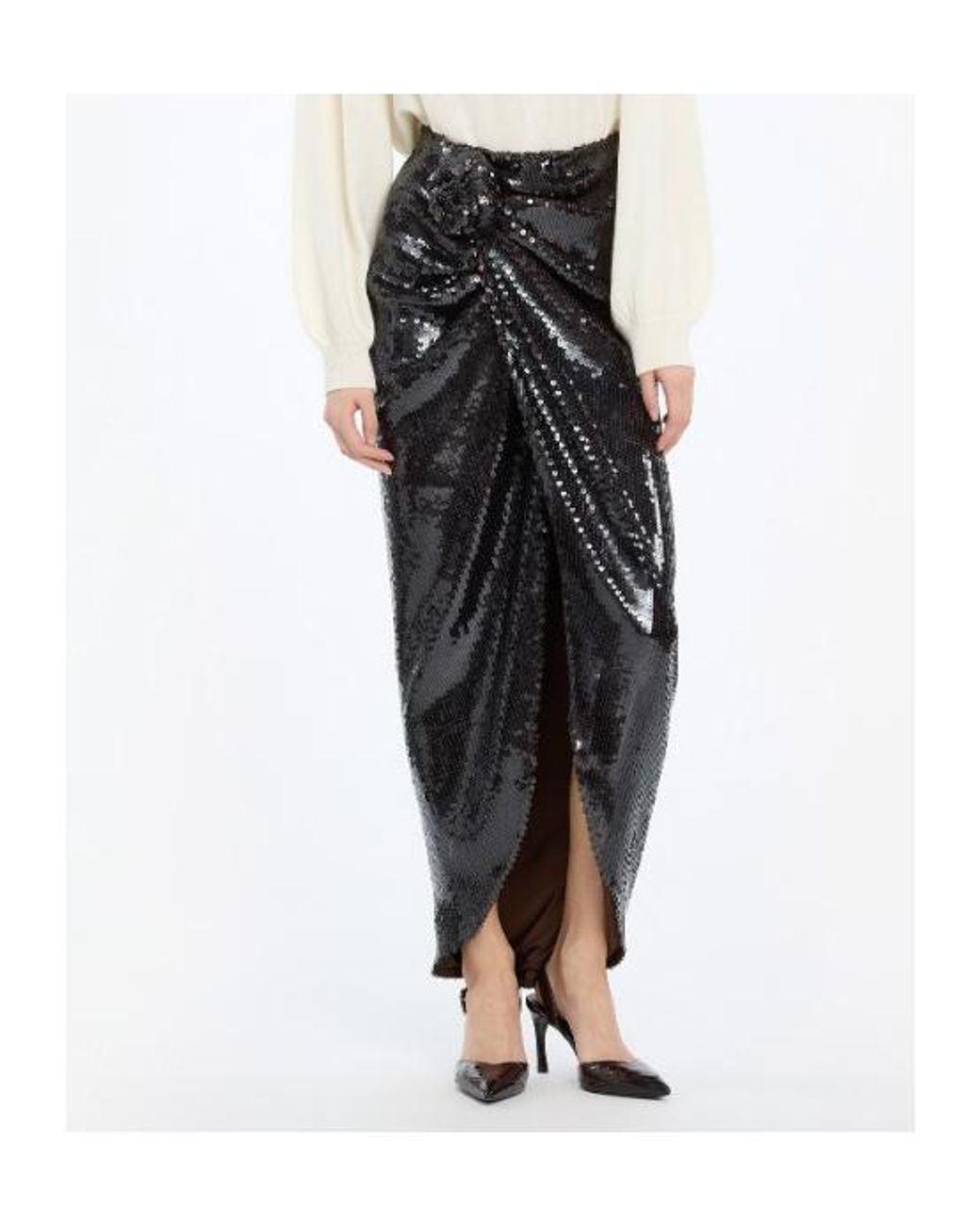 ROTATE BIRGER CHRISTENSEN Black Pencil Skirts