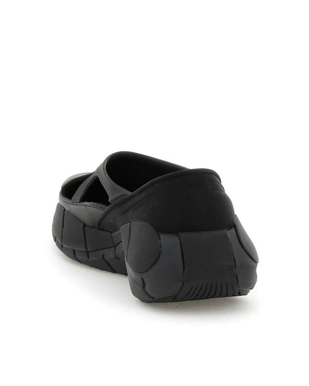 Maison Margiela Black X Reebok Cut-Out Slip-On Sneakers for men