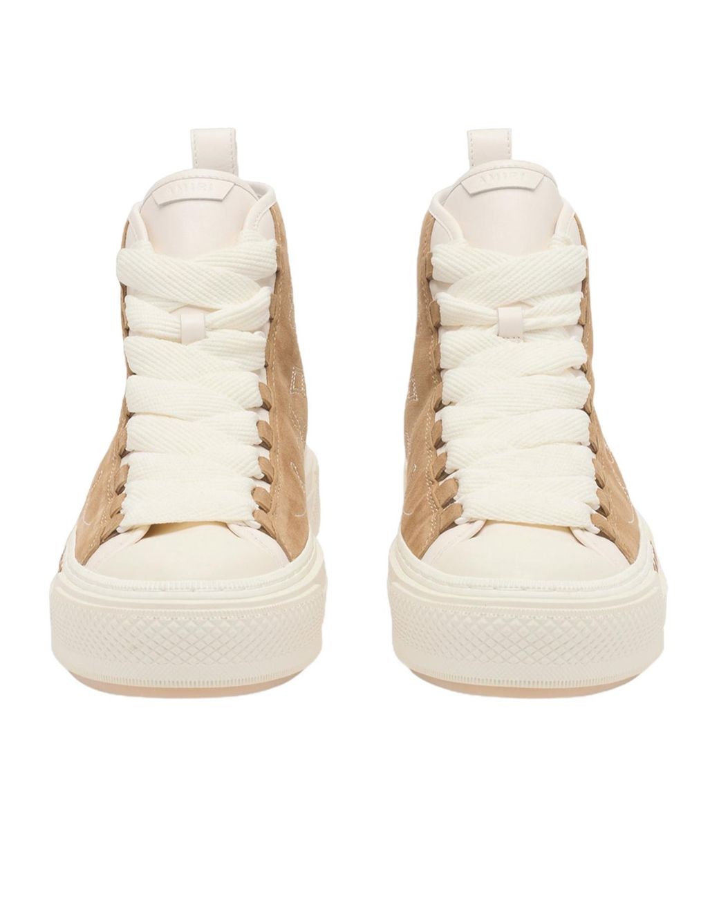 Amiri Natural Western Ma Court Embroidered High-Tops for men