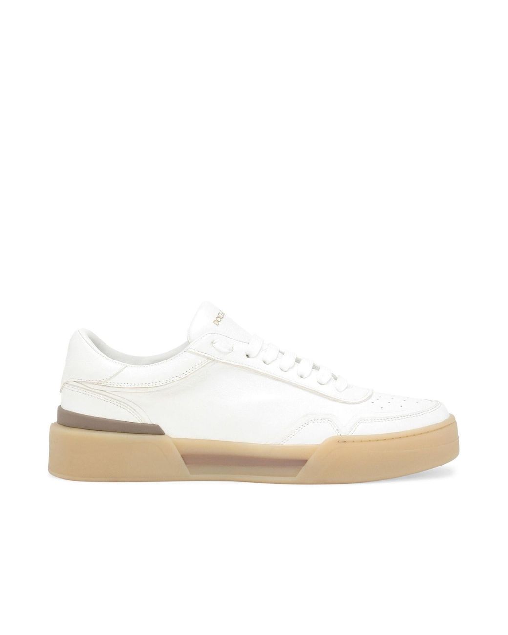 Dolce & Gabbana White New Roma Low-Top Sneakers for men