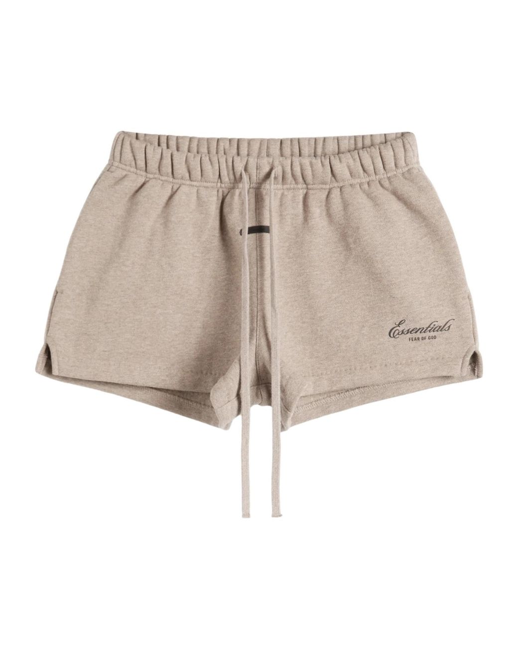 Fear Of God Natural Logo Drawstring Shorts