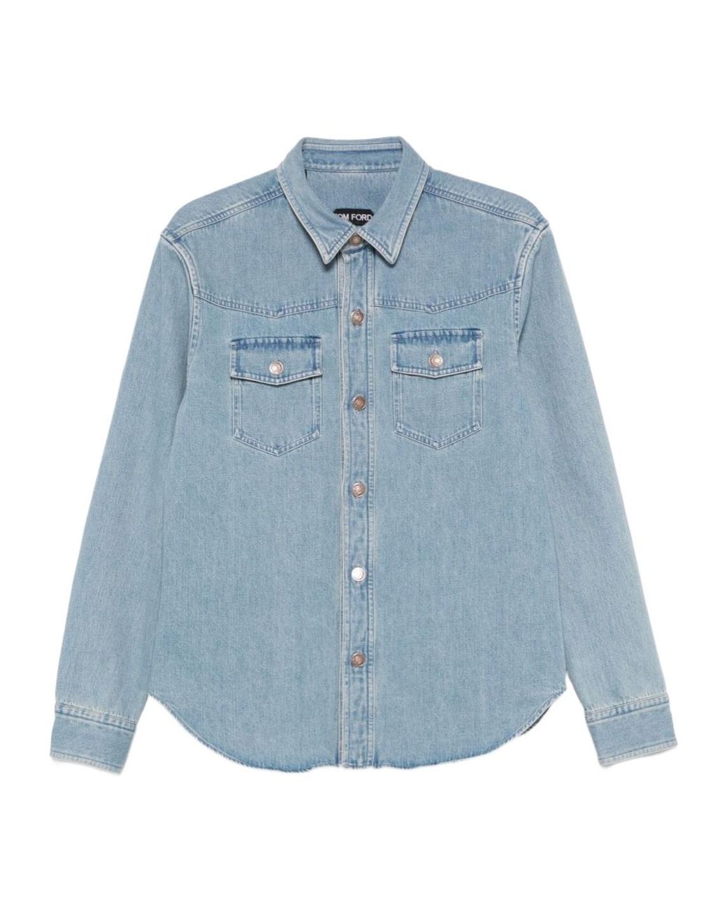 Tom Ford Blue Shirt for men