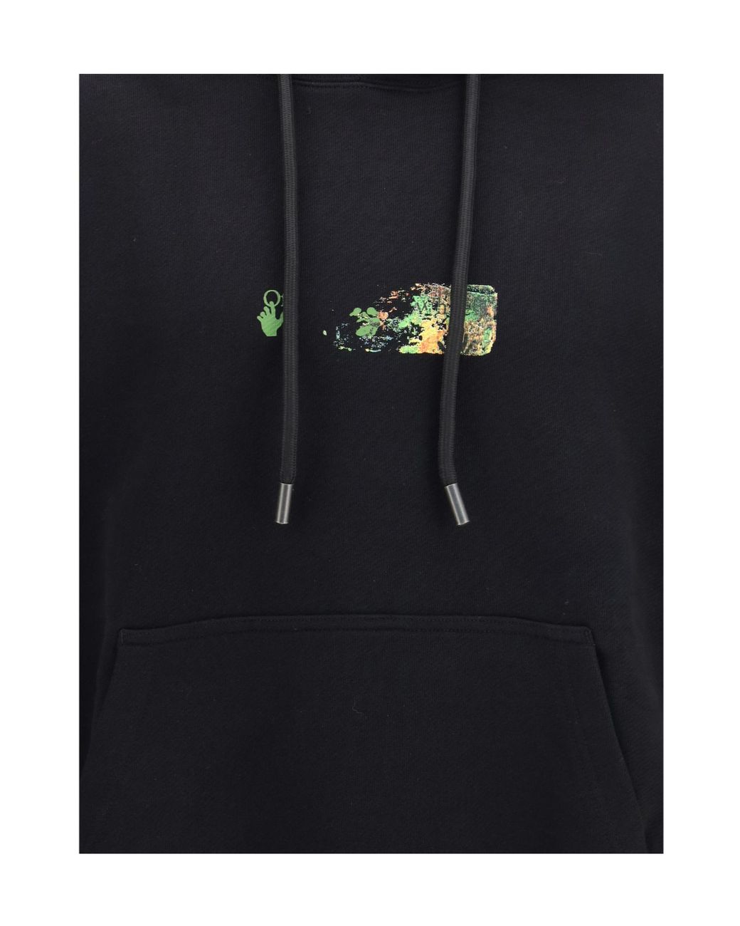 Off-White c/o Virgil Abloh Blue Spices Arrow Skate Hoodie for men