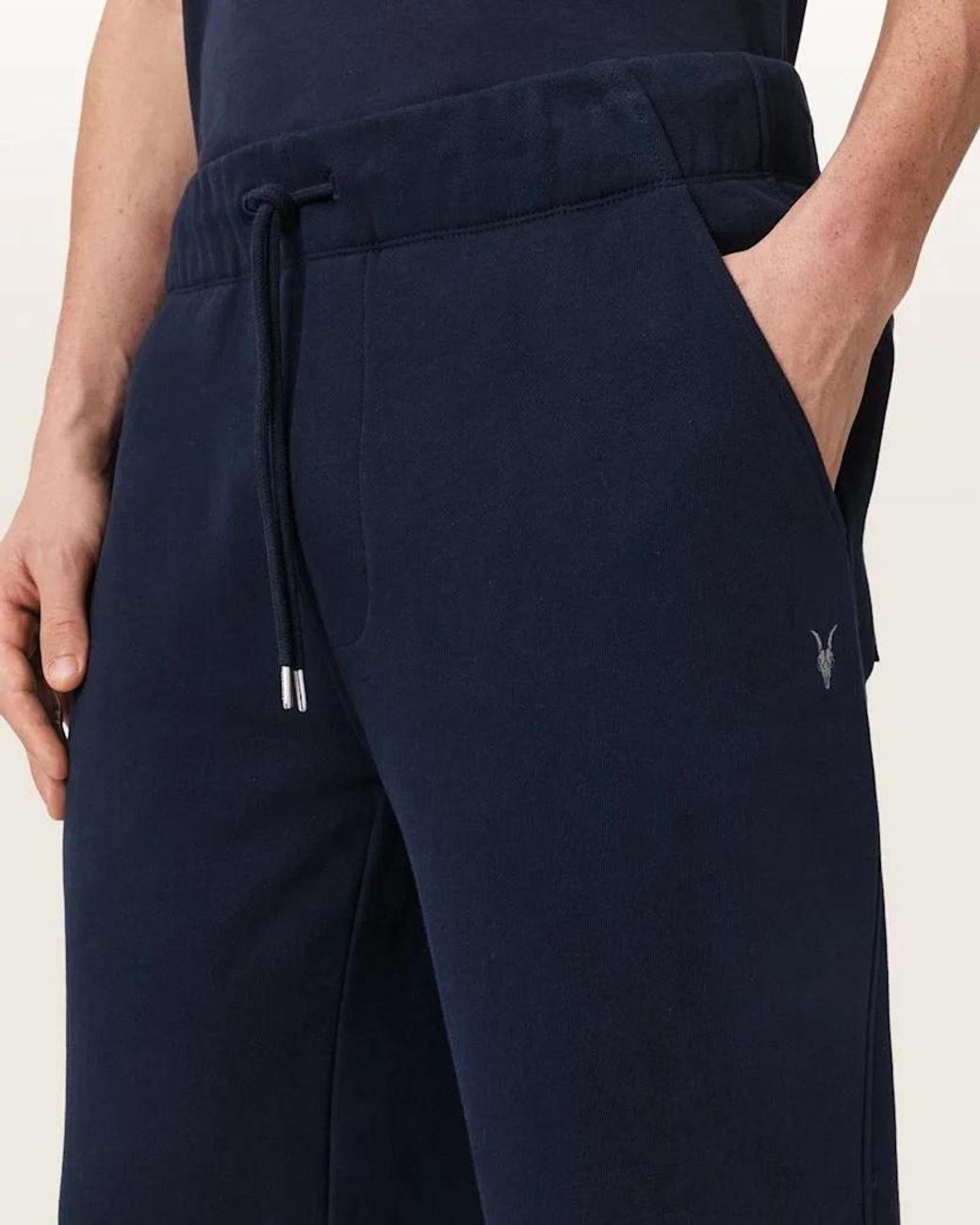 AllSaints Blue Asher Straight-Leg Sweatpants for men