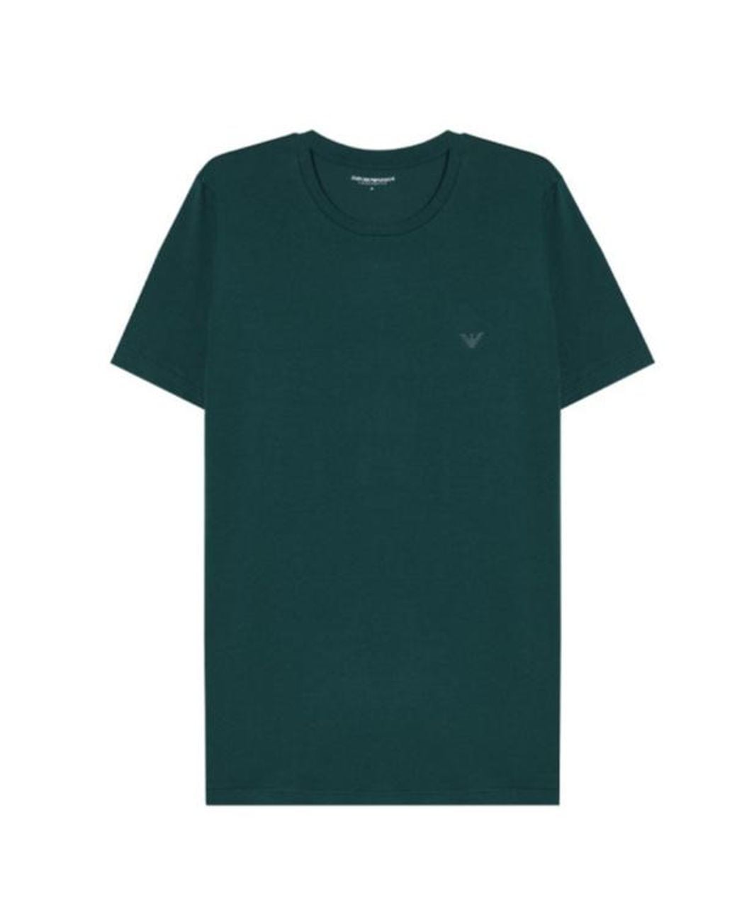 Emporio Armani Blue Two-Pack Crew-Neck T-Shirts for men