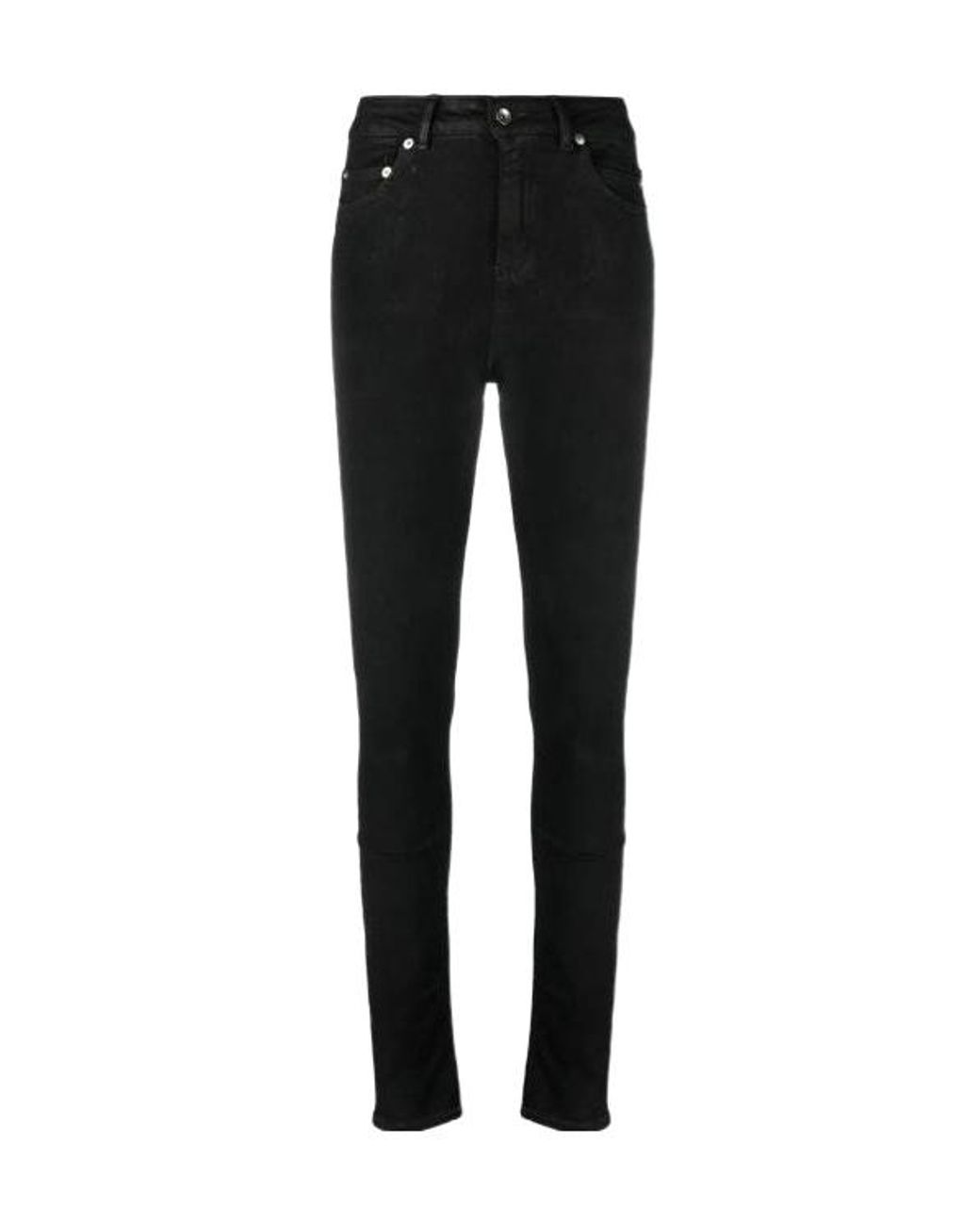 Rick Owens Black High-Waist Skinny-Fit Trousers for men