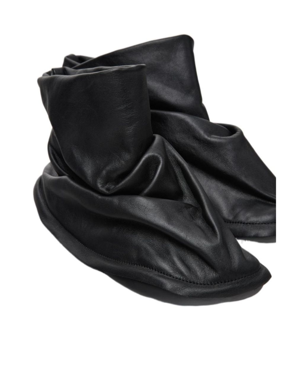 Camper Black X Issey Miyake Peu Form Ankle Boots
