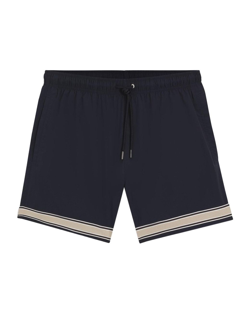 Boss Blue Simple Swimming Trunks for men