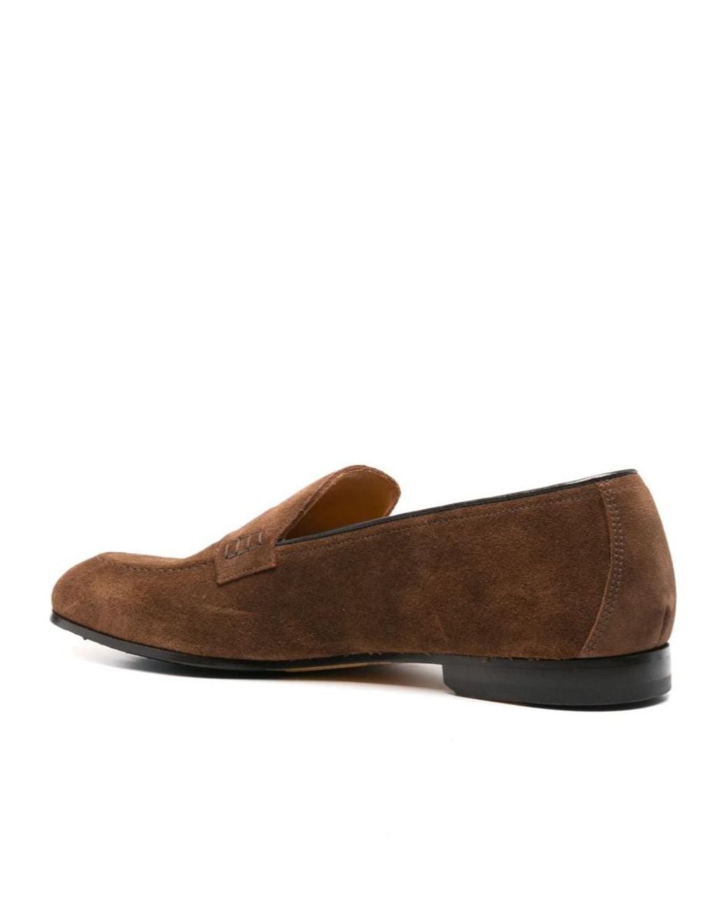 Doucal's Brown Penny Loafers for men