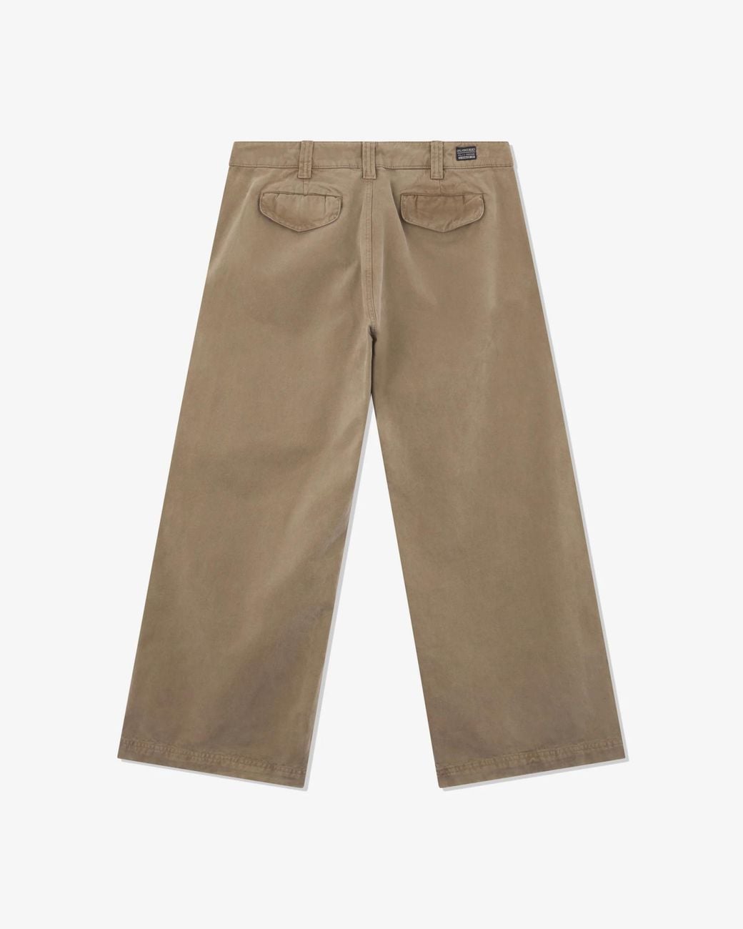 ERL Brown Casual Pants With Belt Loops for men