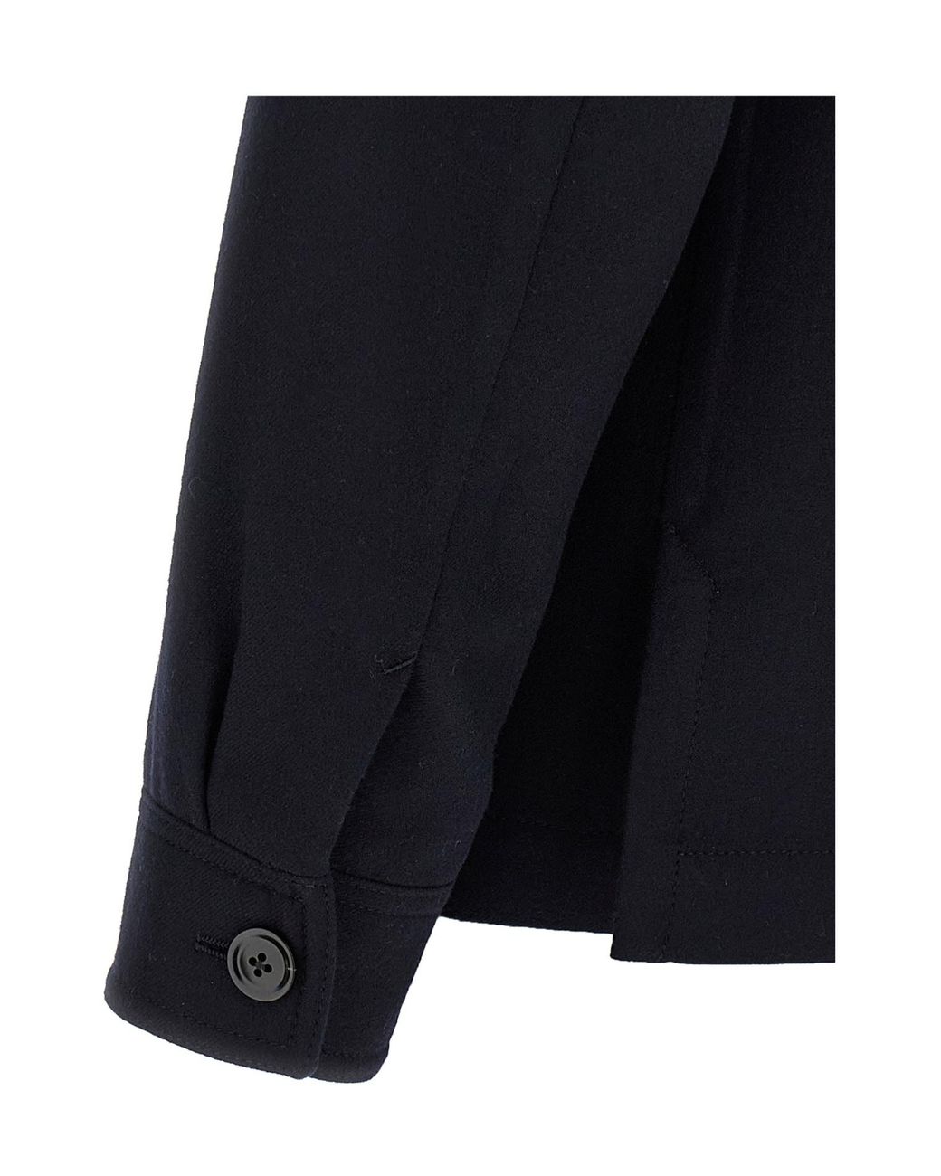 Tom Ford Blue Light Chest Pocket Overshirt for men