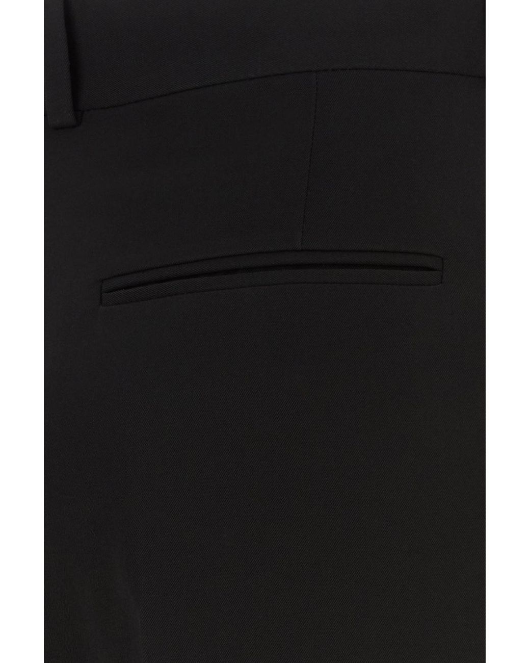 The Row Black Daniela Pleated Wide-Leg Pants
