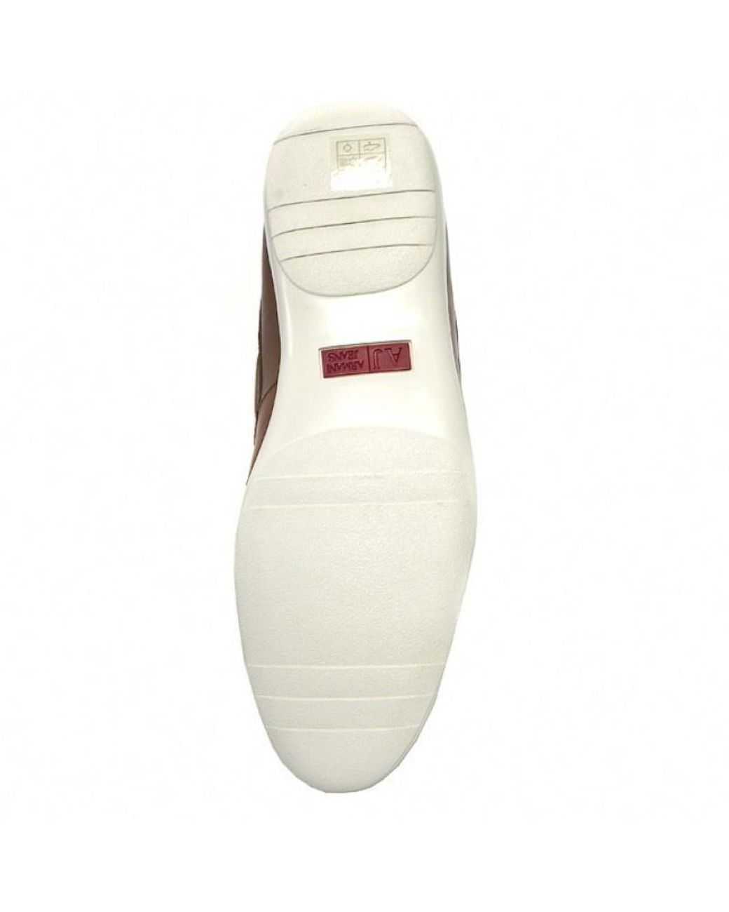Armani Jeans Brown Logo Details Business Casual Shoes for men