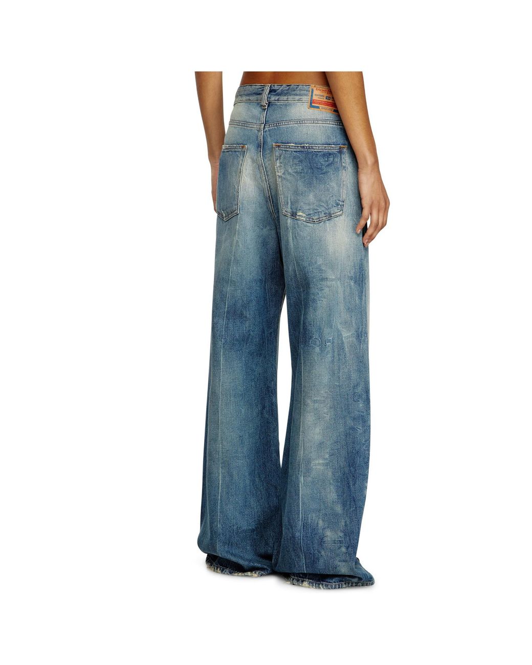DIESEL Blue 1996 D-Sire Wide-Leg Jeans