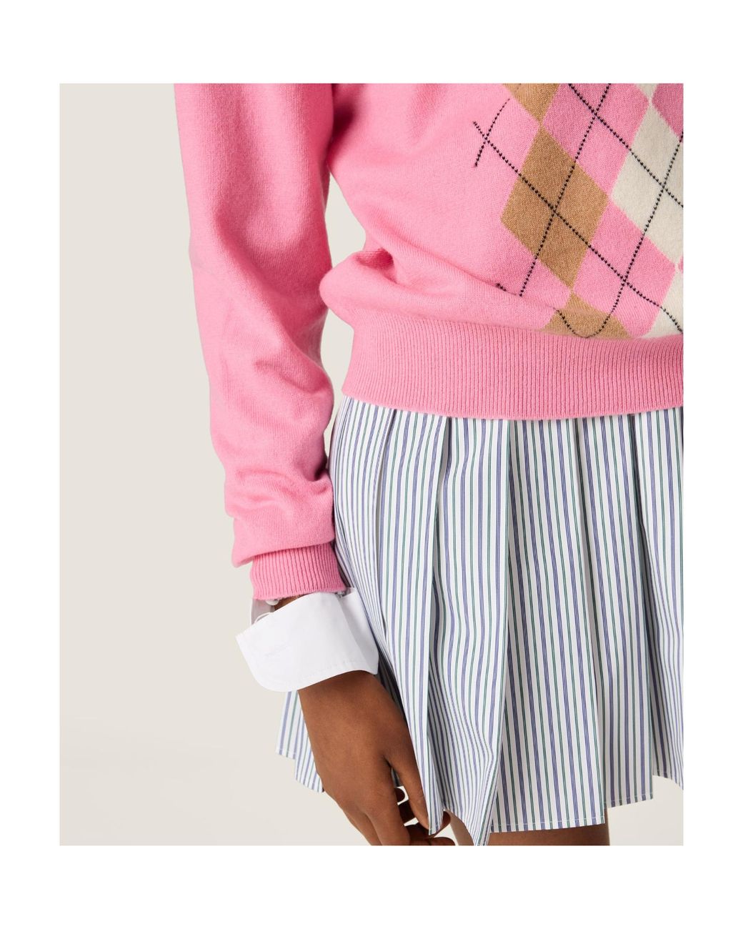 Miu Miu Pink Polo M/L