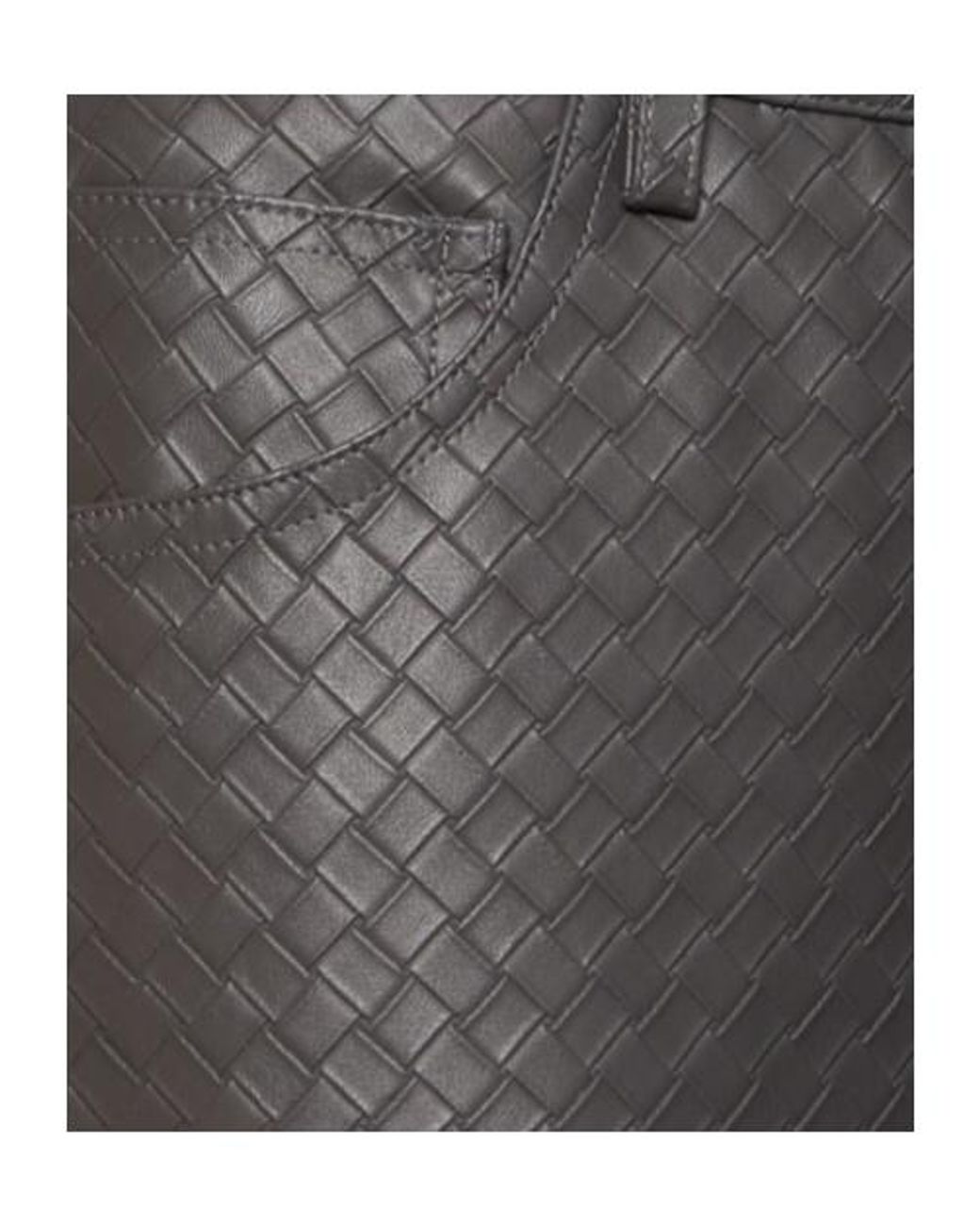 ROTATE BIRGER CHRISTENSEN Gray Weaved Printed Casual Pants