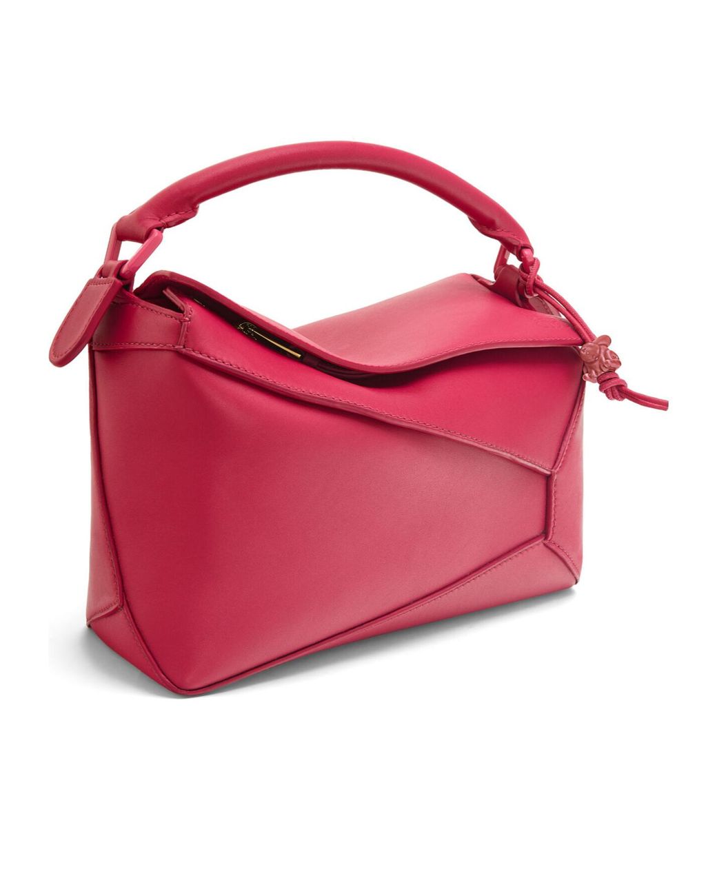 Loewe Pink Small Puzzle Shoulder Bag