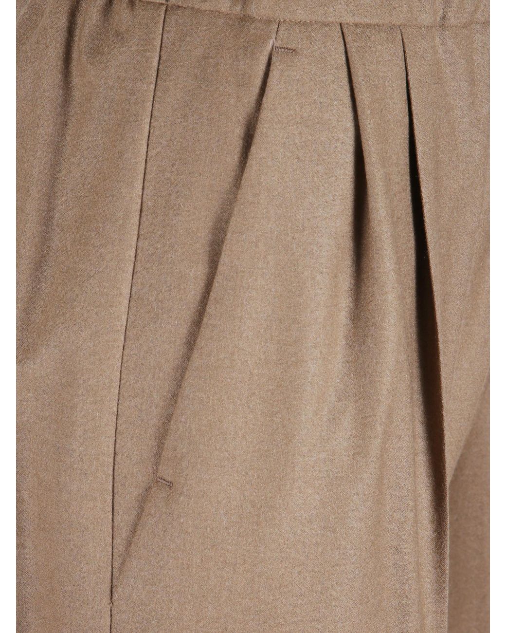 Max Mara Natural Gitti Drawstring Trousers