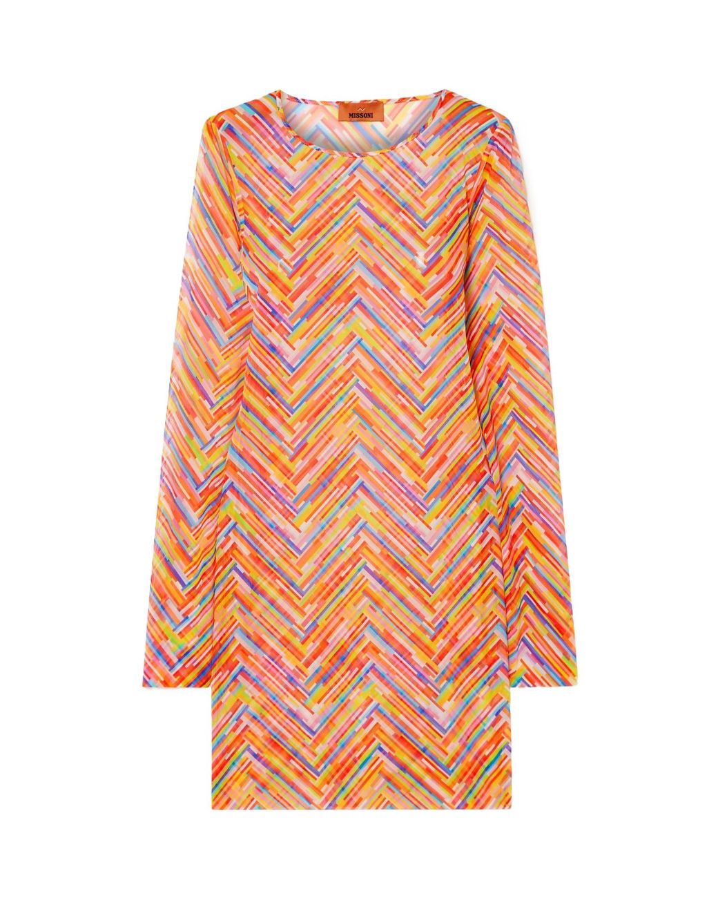 Missoni Gray Printed Mini Dress