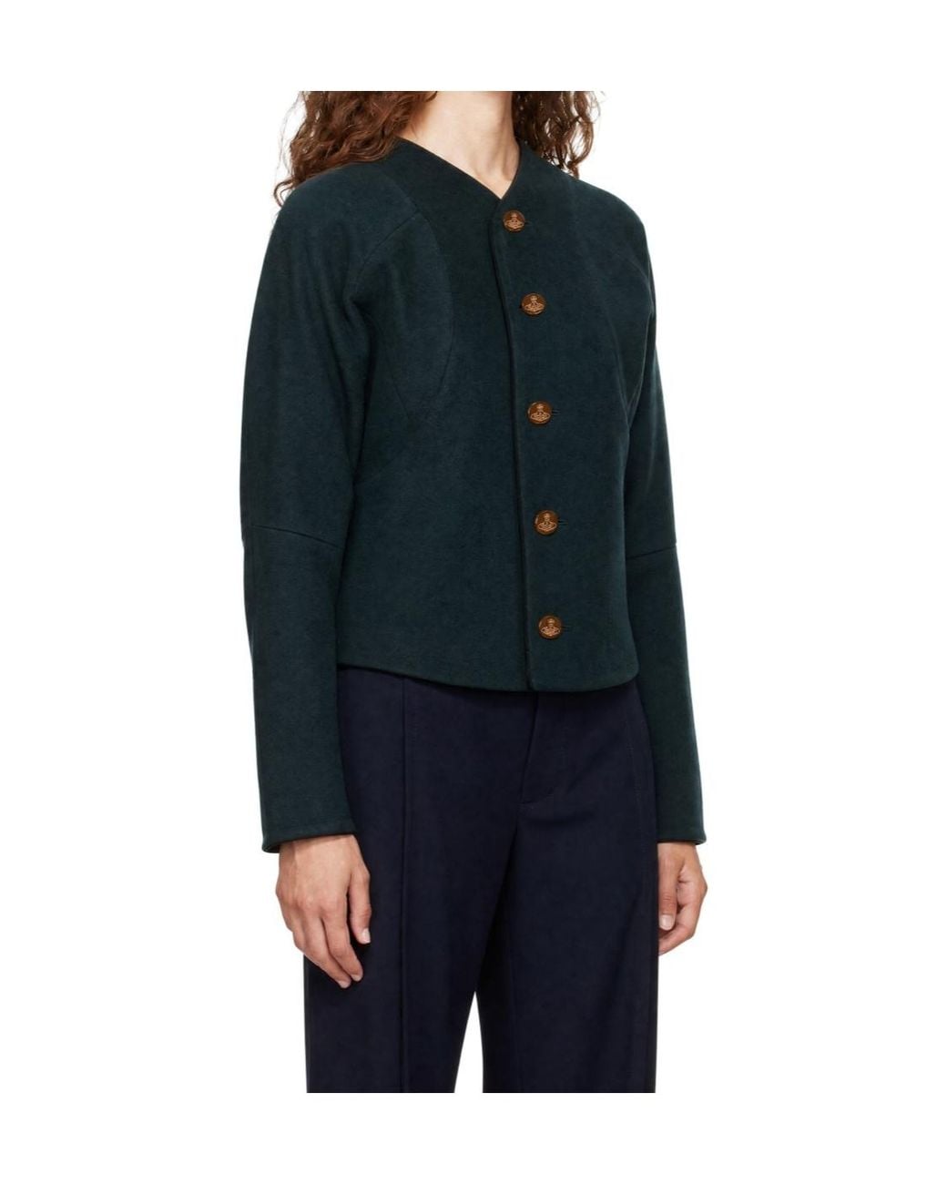 Vivienne Westwood Blue Pourpoint Jacket