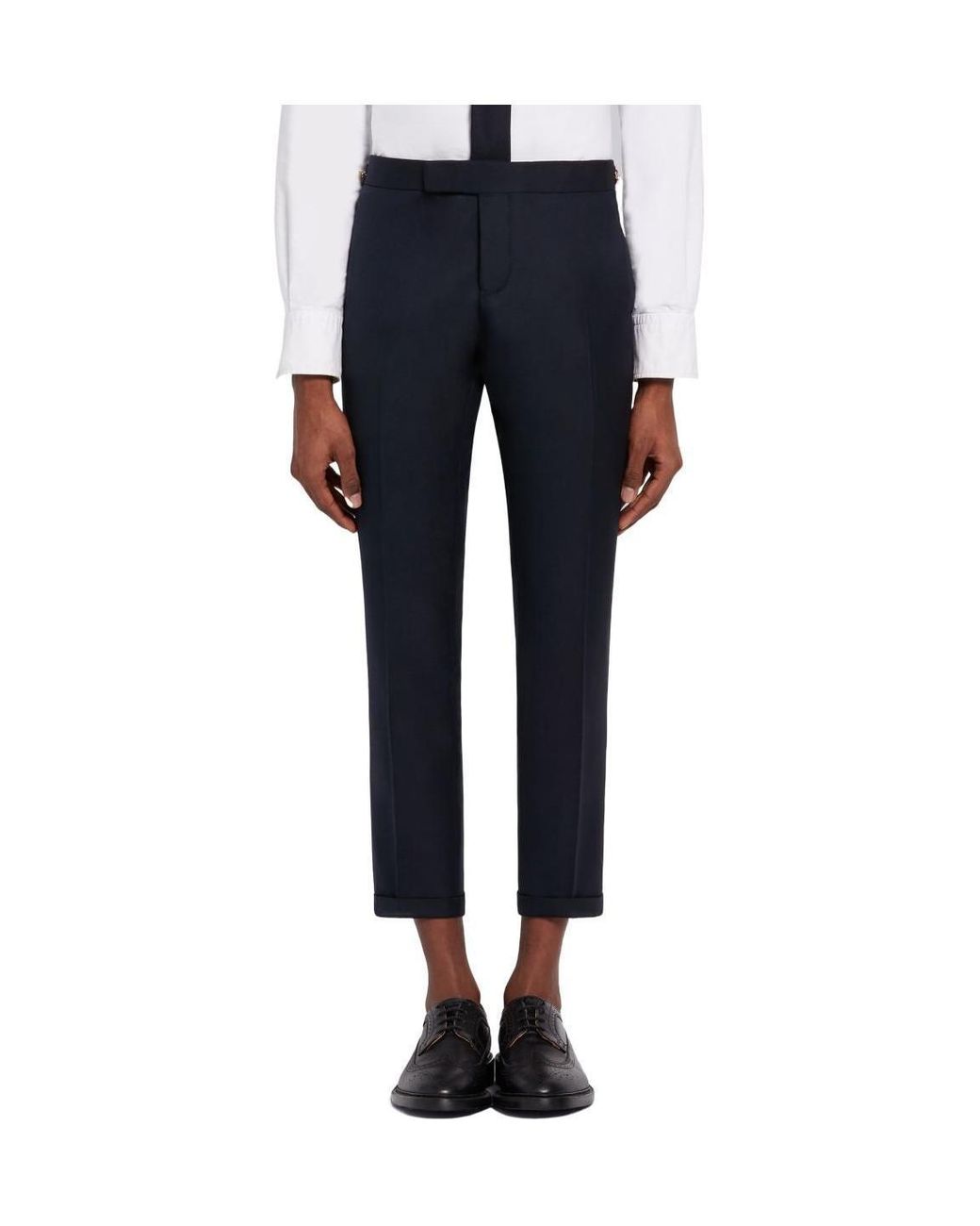 Thom Browne Black Tailored Pants for men