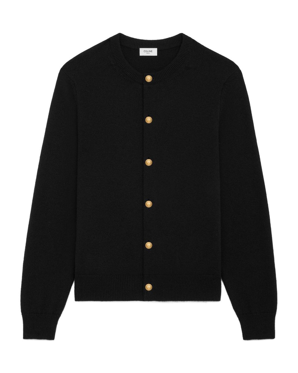 Celine Cardigan Jacket in Black for Men | Lyst