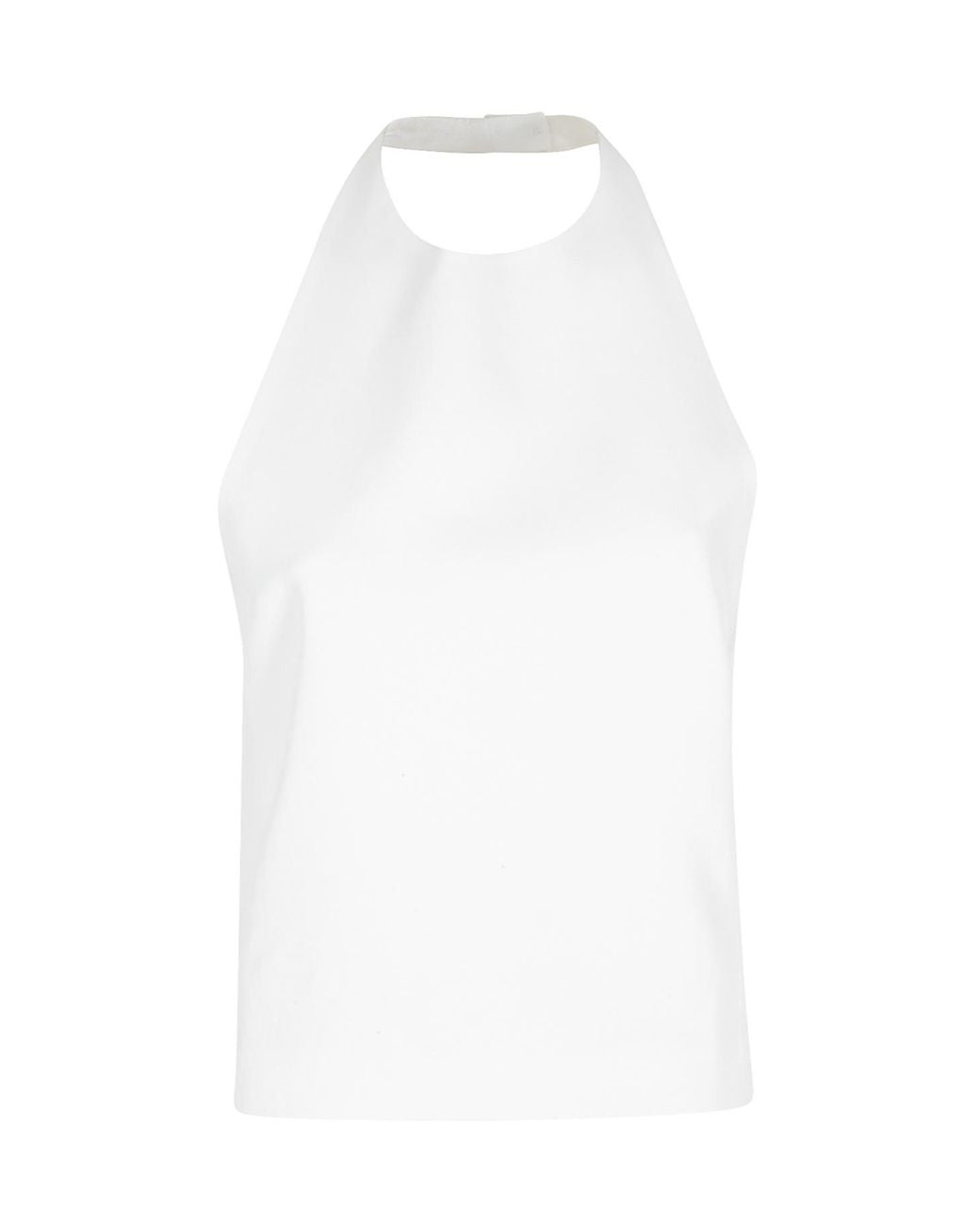 Loulou de Saison White Sami Halterneck Vest