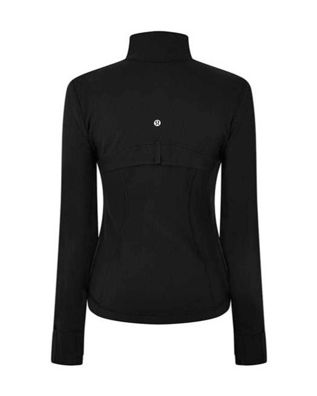 lululemon athletica Black Logo Nylon Luon Define Jacket