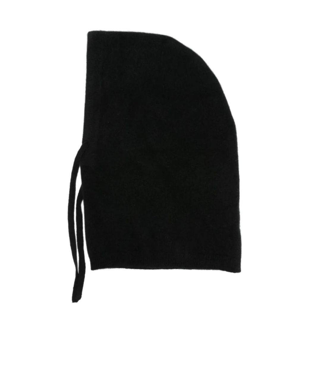P.A.R.O.S.H. Black Drawstring Hooded Scarf
