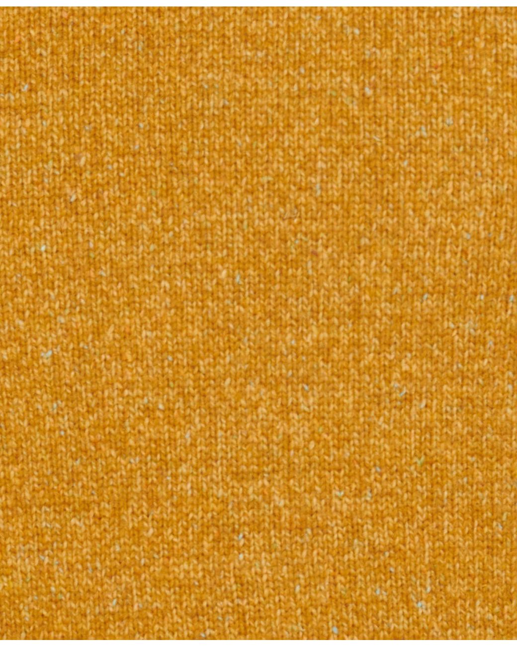 Barbour Yellow Long-Sleeved Wool Sweater for men