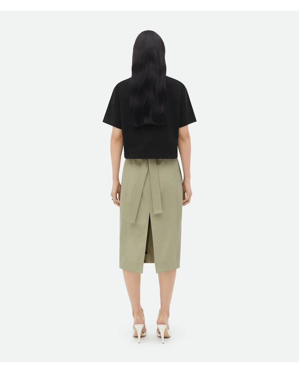 Bottega Veneta Black Loose Version Short-Sleeved T-Shirt