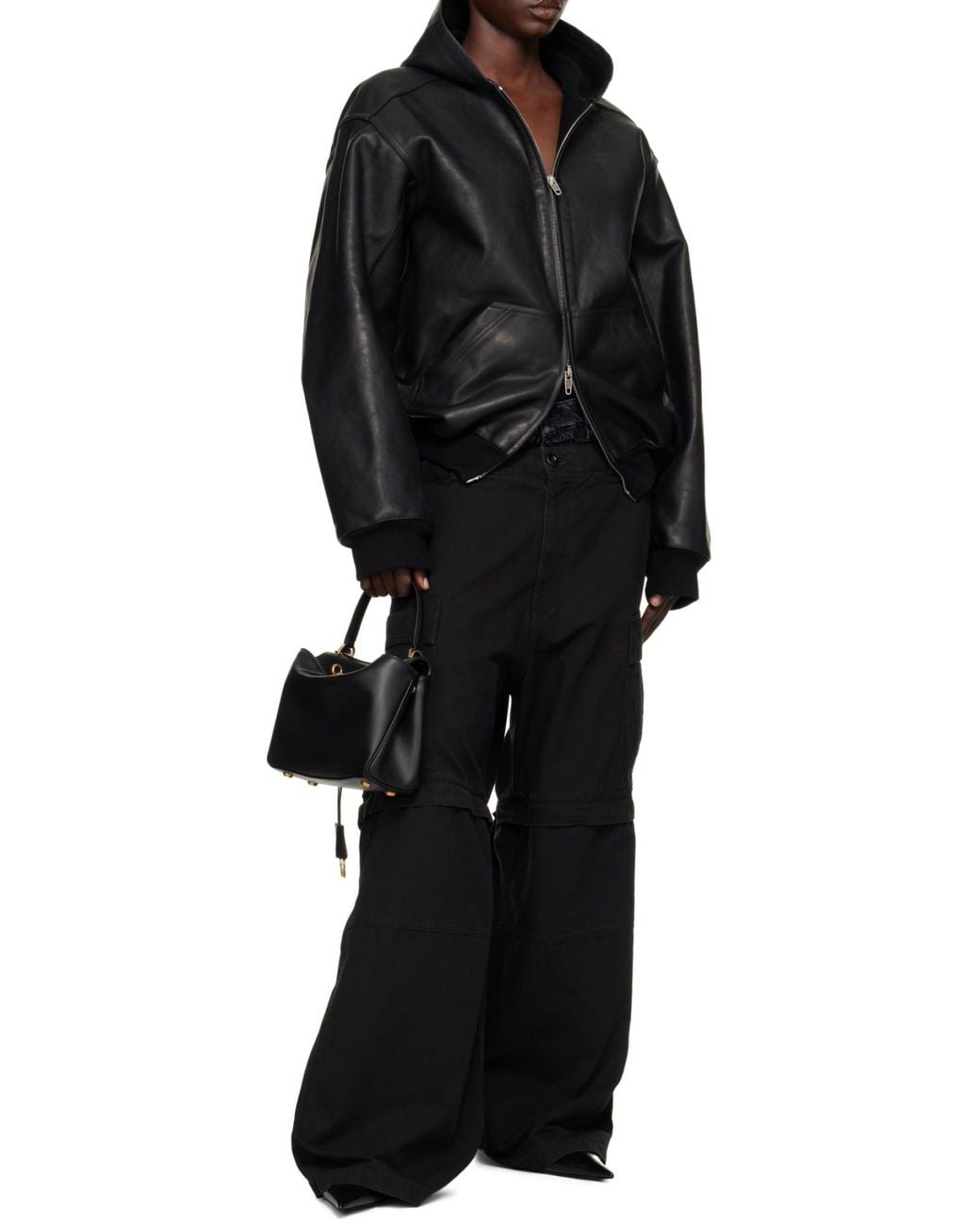 Balenciaga Black Rodeo Mini Top Handle Bag